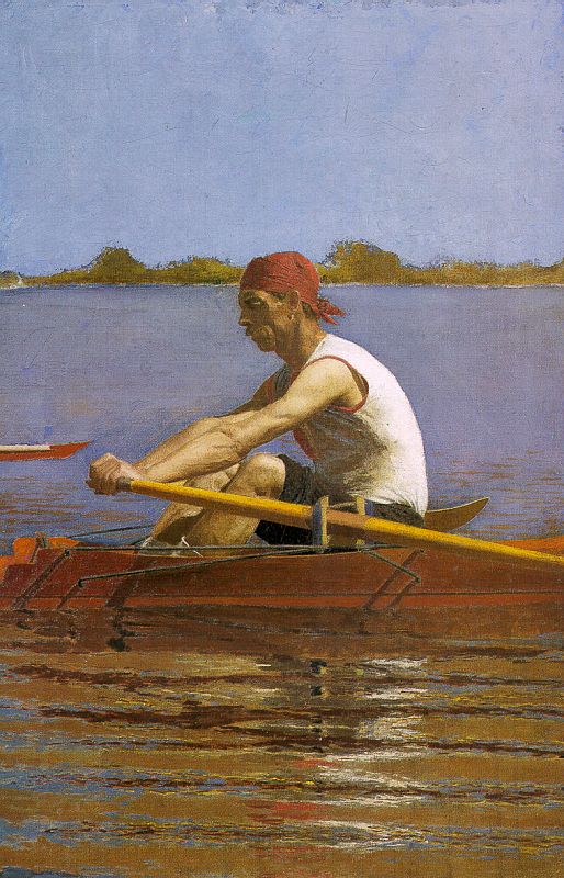 Thomas Eakins John Biglin in a Single Scull